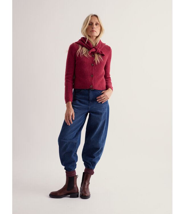 SEASALT CORNWALL •• Dawson Pick Cardigan Merino | Dahlia
