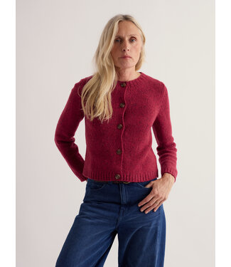 SEASALT CORNWALL •• Dawson Pick Cardigan Merino | Dahlia