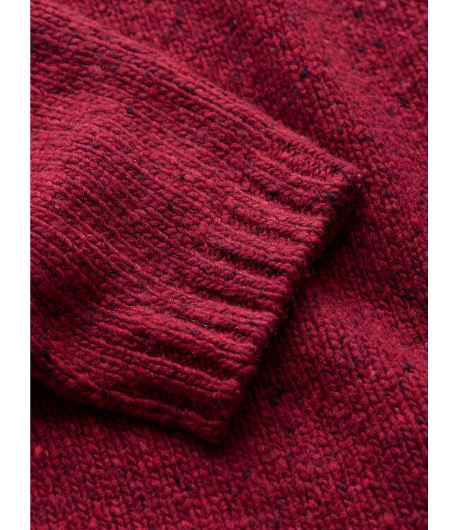 SEASALT CORNWALL •• Dawson Pick Cardigan Merino | Dahlia