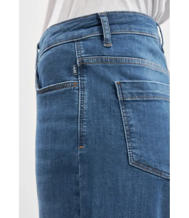 LAURIE •• Carol Loose Shorts | Washed Blue Denim