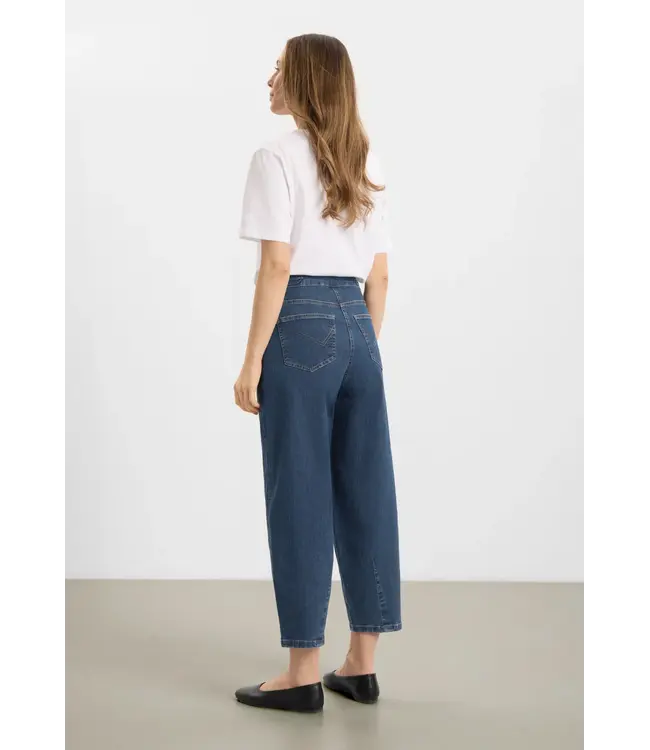 LAURIE •• Freya Tapered Loose CL | Blue Denim