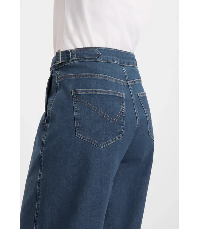 LAURIE •• Freya Tapered Loose CL | Blue Denim