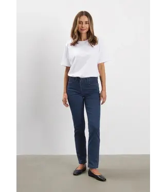LAURIE •• Charlotte Flare Regular | Medium Length | Dark Blue Denim