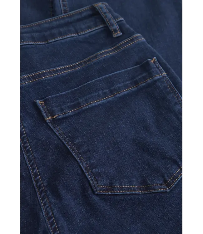 LAURIE •• Charlotte Flare Regular | Medium Length | Dark Blue Denim