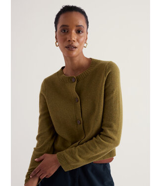 SEASALT CORNWALL •• Tern Tide Cardigan | Fern Moss