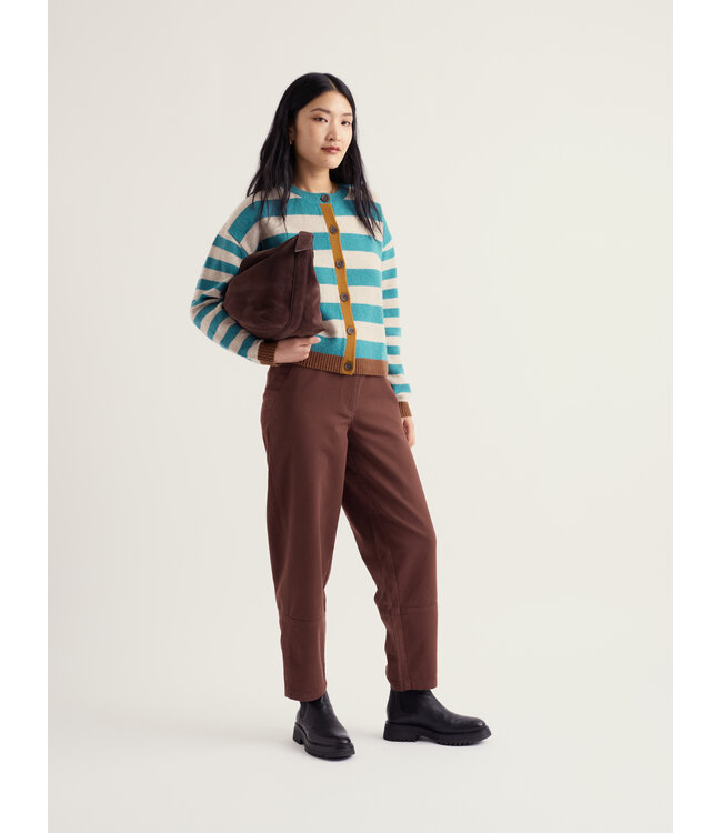 SEASALT CORNWALL •• Pinwell Cardigan | Bright Shape Estuary Mix