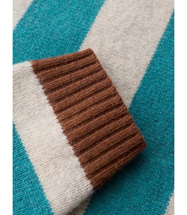 SEASALT CORNWALL •• Pinwell Cardigan | Bright Shape Estuary Mix