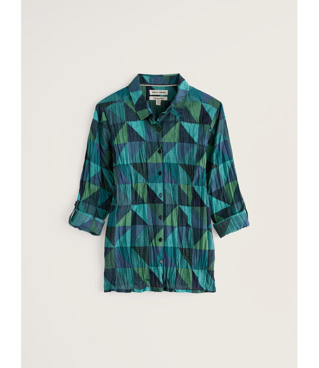 SEASALT CORNWALL •• Blouse Larissa | Blanket Geo estuary