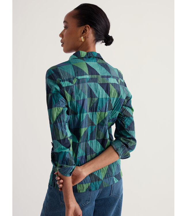 SEASALT CORNWALL •• Blouse Larissa | Blanket Geo estuary