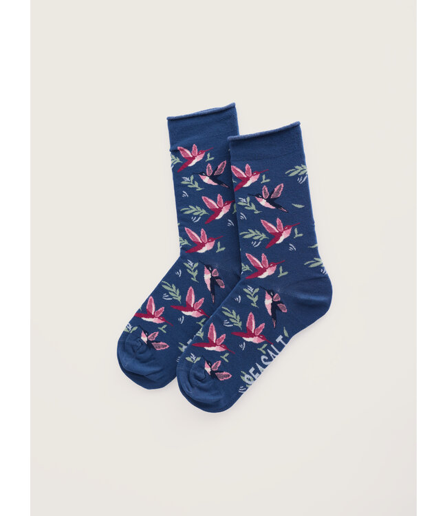 SEASALT CORNWALL •• Womens bamboo Arty Socks | Kimbrell Dusk