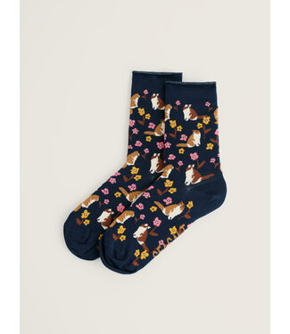 SEASALT CORNWALL •• Womens bamboo Arty Socks | Lazy Days Maritime