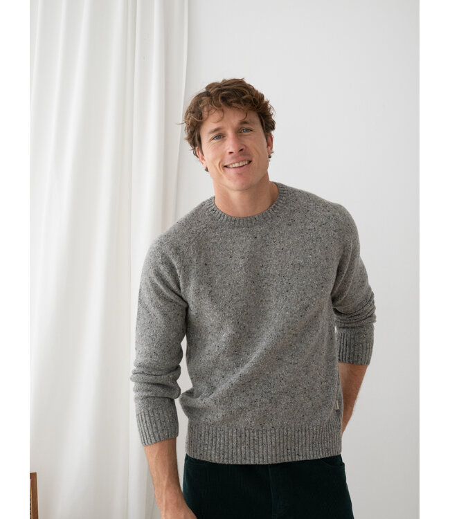 TWOTHIRDS •• Jurmy Knit Sweater | Grey melange