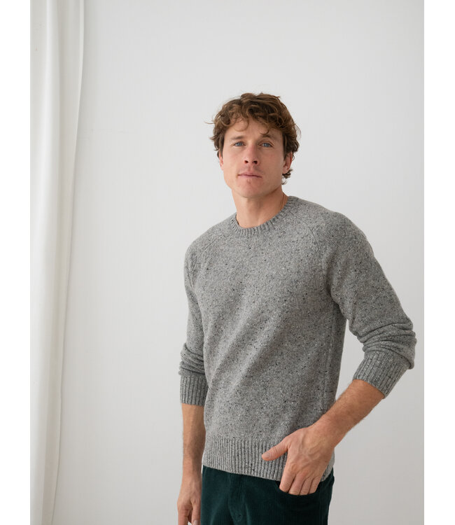 TWOTHIRDS •• Jurmy Knit Sweater | Grey melange