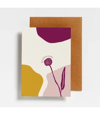 Hello August •• Postkaart | Gecondoleerd