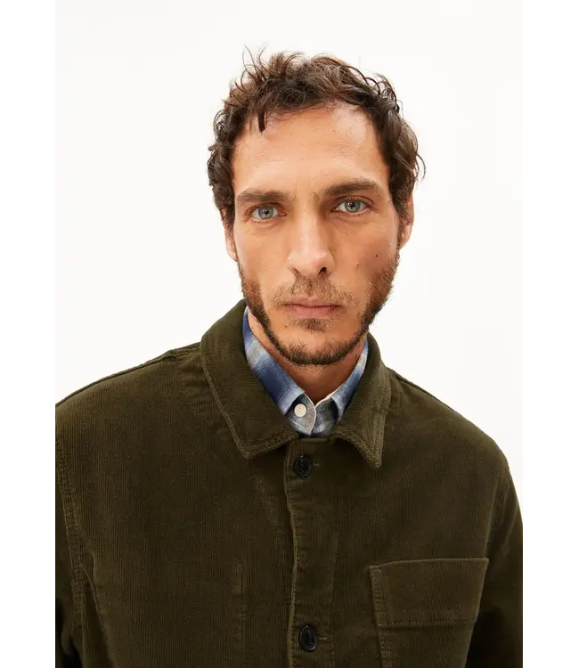 ARMEDANGELS •• Corduroy Bakers Blazer | Dark Earth