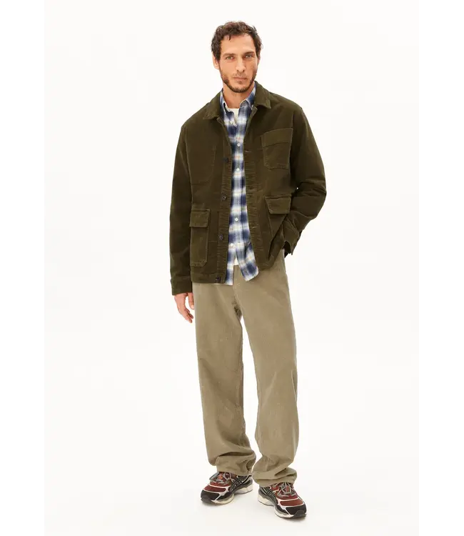 ARMEDANGELS •• Corduroy Bakers Blazer | Dark Earth