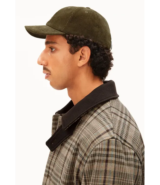 ARMEDANGELS •• Yenaas Cord Cap | Dark Earth
