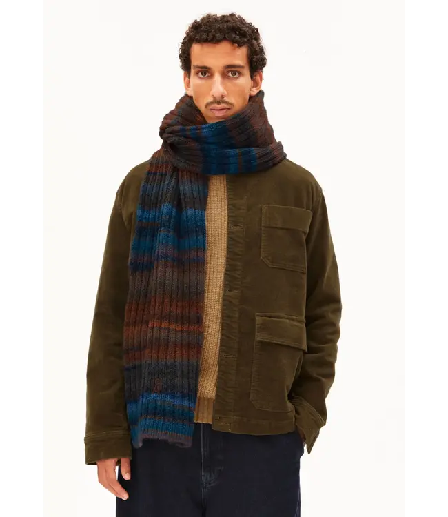 ARMEDANGELS •• Wool Knit Scarf | Light Oak