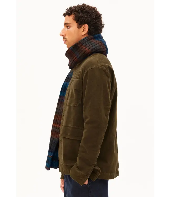 ARMEDANGELS •• Wool Knit Scarf | Light Oak