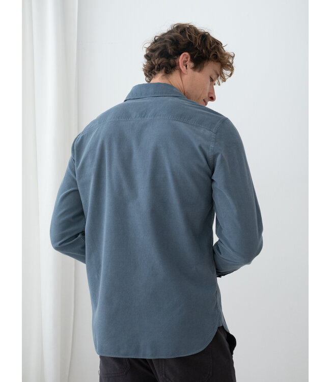 TWOTHIRDS •• Shirt Holdoya | Storm Blue