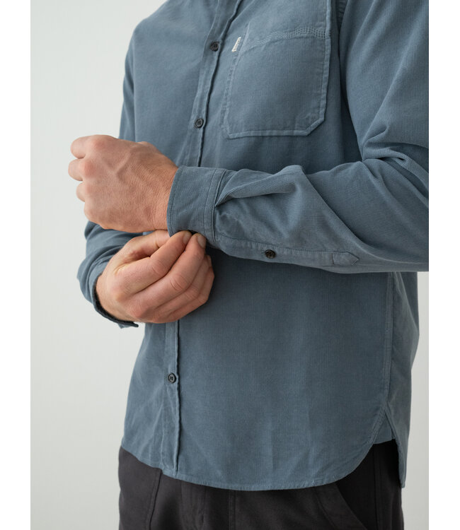 TWOTHIRDS •• Shirt Holdoya | Storm Blue