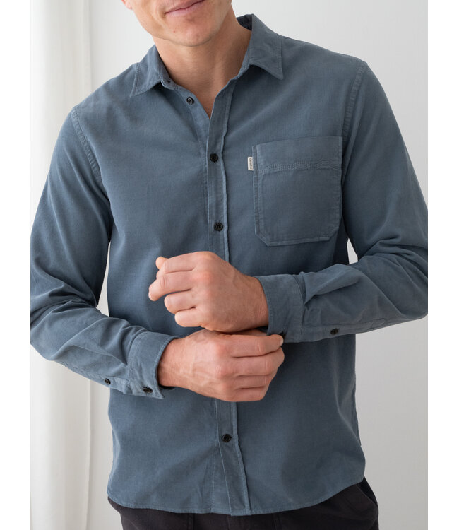TWOTHIRDS •• Shirt Holdoya | Storm Blue