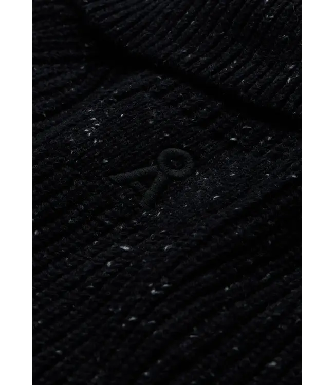 ARMEDANGELS •• Tweed Knit Troyer | Black