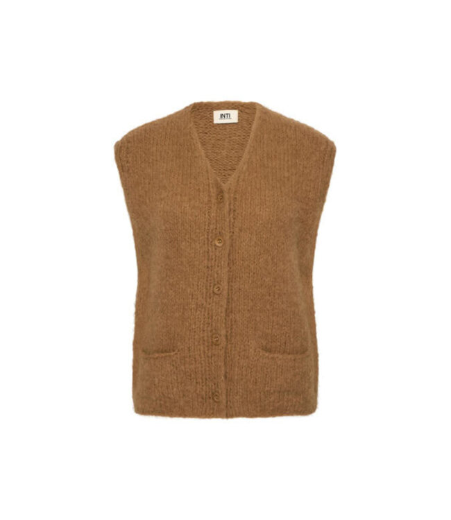 INTI Knitwear •• Sleeveless Vest Lisa | Sand