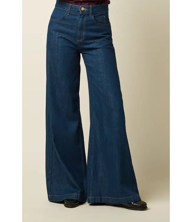 KING LOUIE •• Peppa Pants Soul Denim | Denim Blue