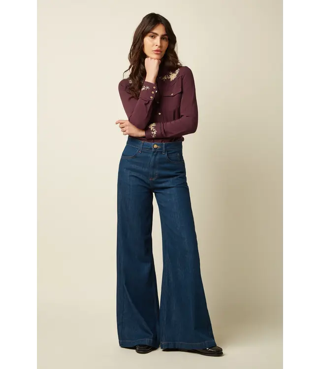 KING LOUIE •• Peppa Pants Soul Denim | Denim Blue