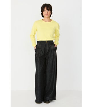 SKFK •• Amalur GOTS Trouser | Black Denim