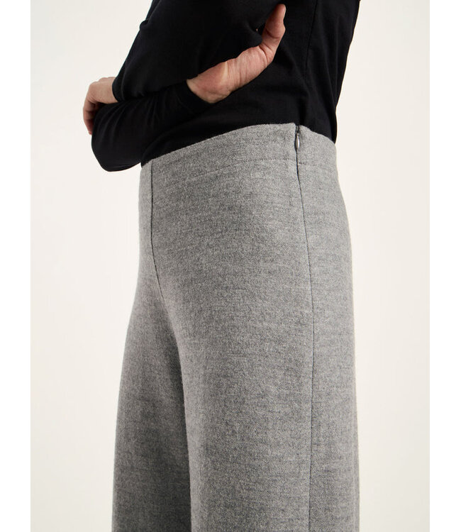LANIUS •• Wollen Barrel Broek OCS | Grey Melange