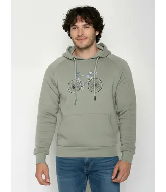 GREENBOMB •• Knut Simple Trek Hoodie | Moos Mint