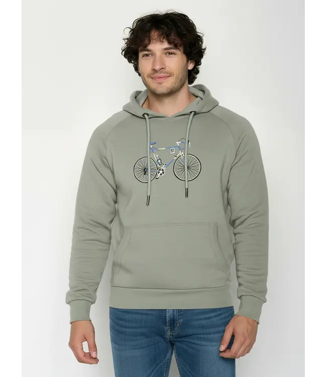 GREENBOMB •• Knut Simple Trek Hoodie | Moos Mint