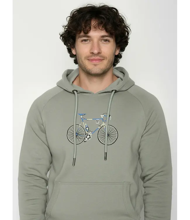 GREENBOMB •• Knut Simple Trek Hoodie | Moos Mint