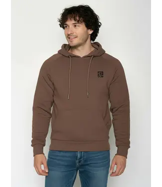 GREENBOMB •• Bike Square Trek Hoodie | Earth Wood