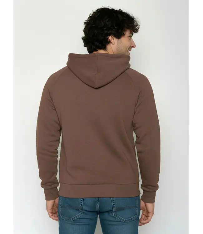 GREENBOMB •• Bike Square Trek Hoodie | Earth Wood