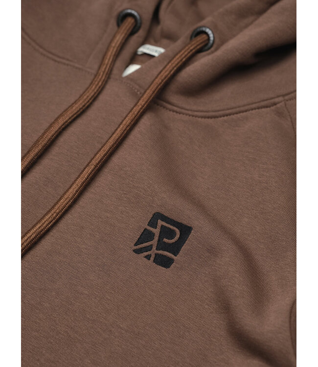 GREENBOMB •• Bike Square Trek Hoodie | Earth Wood