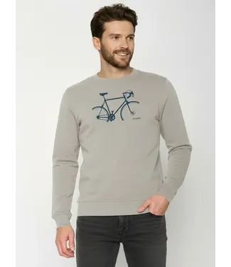 GREENBOMB •• Bike Crop Wild Sweatshirt | Sandstone
