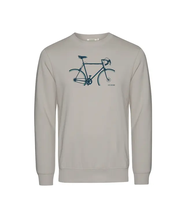 GREENBOMB •• Bike Crop Wild Sweatshirt | Sandstone