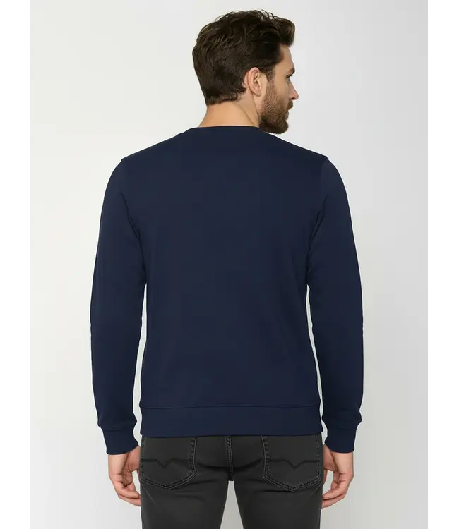 GREENBOMB •• Smokey Walrus Wild Sweatshirt | Navy