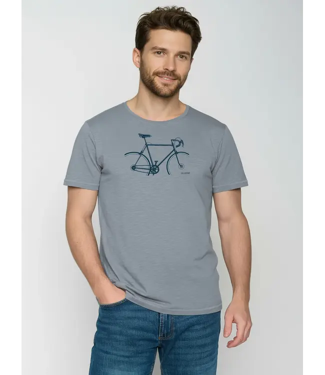 GREENBOMB •• Bike Crop Spice T-shirt | Sea Smoke