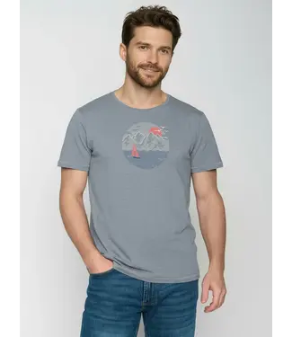 GREENBOMB •• Sail Circle Spice T-shirt | Sea Smoke