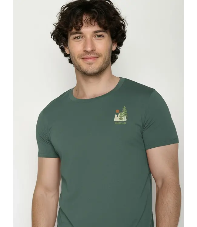 GREENBOMB •• Wild Pines Guide T-shirt | Night Grove
