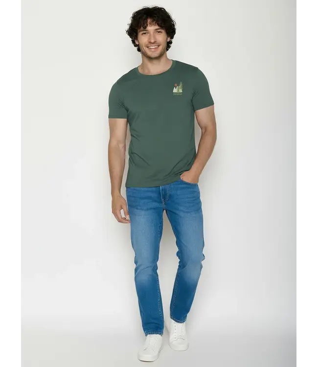 GREENBOMB •• Wild Pines Guide T-shirt | Night Grove