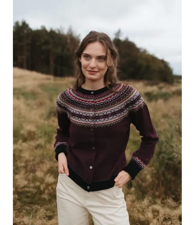 ERIBÉ •• Alpine Cardigan | Tyrian