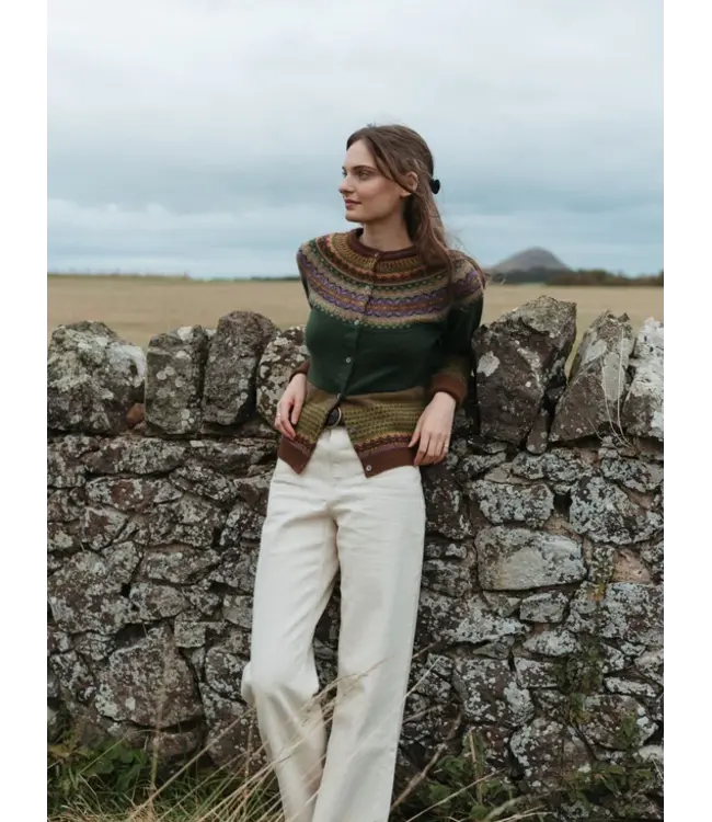 ERIBÉ •• Alpine Cardigan | Thistle