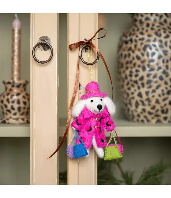 SJAAL MET VERHAAL  •• Hanger Poedel Shopaholic