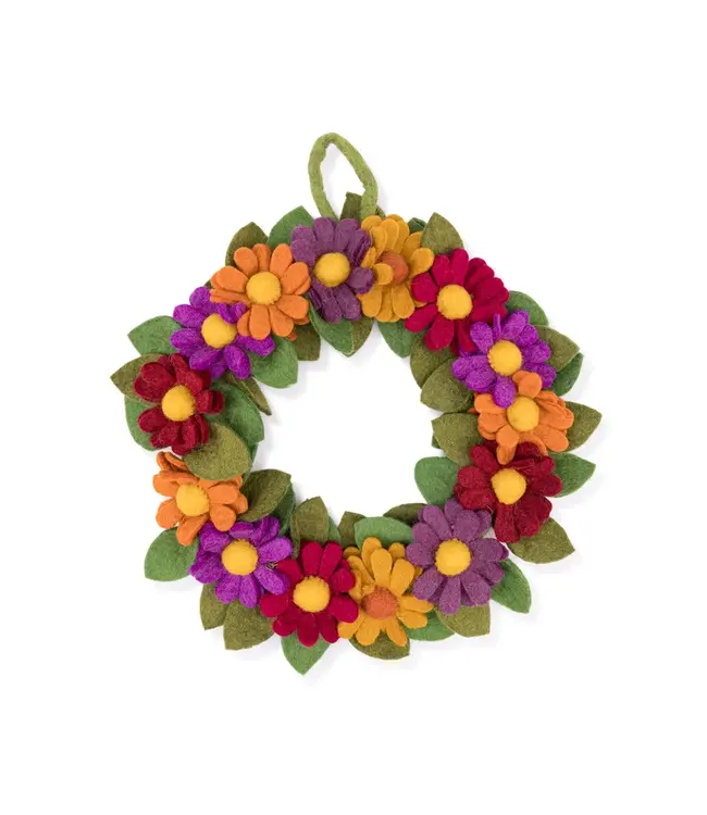 SJAAL MET VERHAAL  •• Krans margrietjes XL | Indian Summer