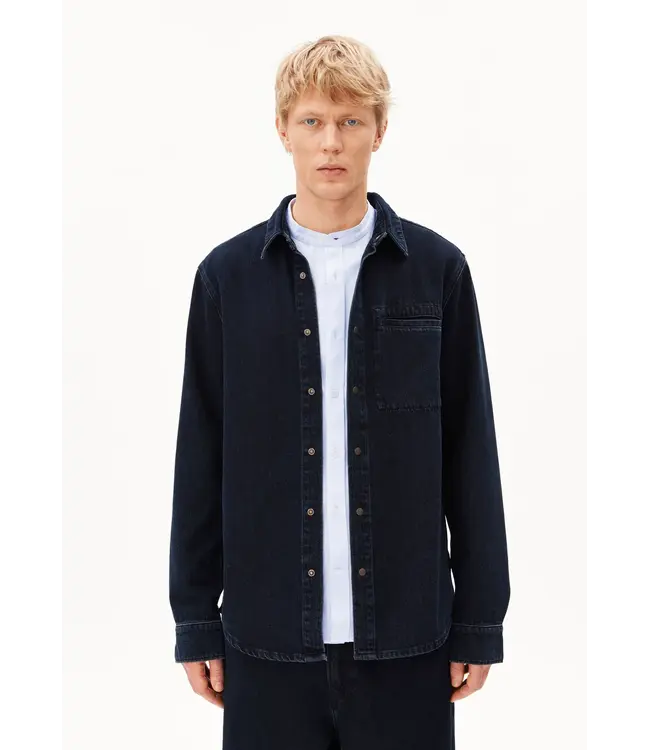 ARMEDANGELS •• Denim overhemd Welt Pocket | aube